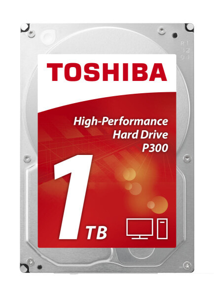 Жесткий диск Toshiba P300 1TB - 3.5" - 1000 GB - 7200 RPM - высокая емкость и быстрая скорость