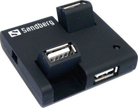 HUB USB Sandberg 4x USB-A 2.0 (13367)