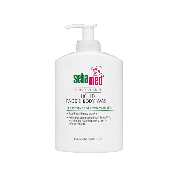 Sebamed Liquid Face & Body Wash Гель для умывания для чувствительной проблемной кожи лица и тела