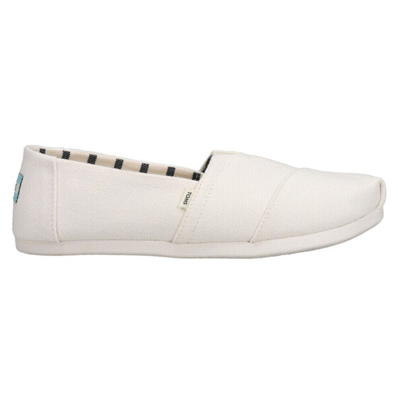 Тапочки TOMS Alpargata Canvas Slip On женские белые Casual