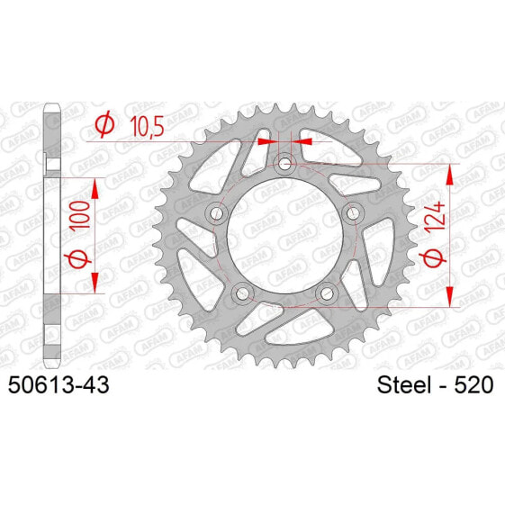 AFAM 50613 rear sprocket