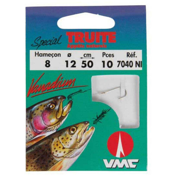 RAGOT Special Trout Natural Bait 7040NI Tied Hook 0.5 m 0.120 mm