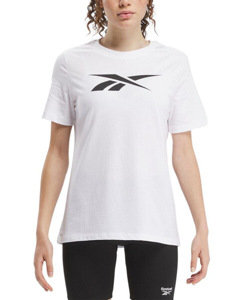 Women's Cotton Vector Graphic Short-Sleeve Tee