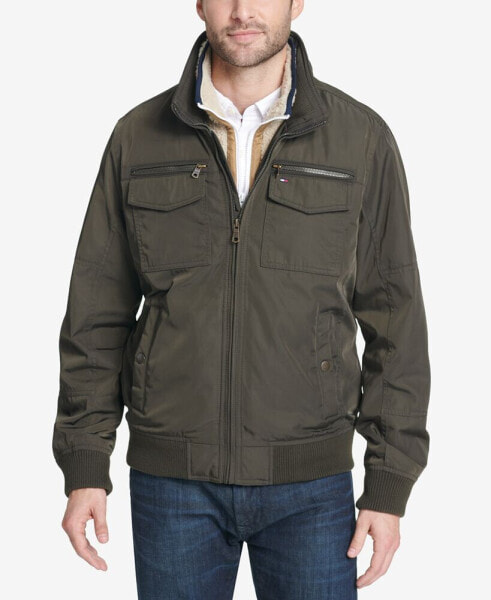 Men's Four-Pocket Filled Performance Bomber Jacket