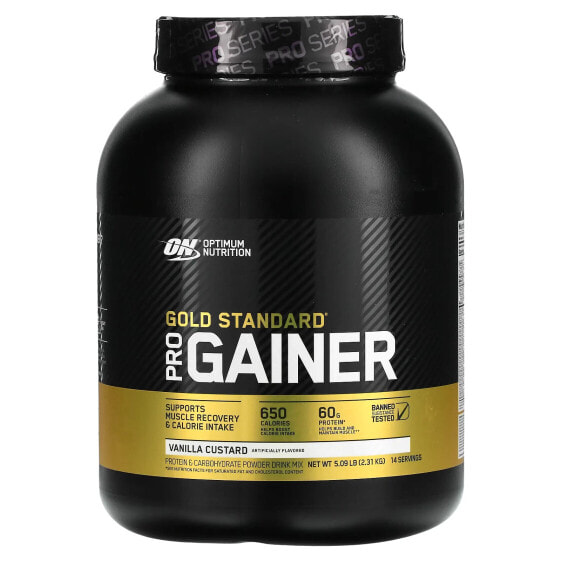 Протеиновый гейнер Optimum Nutrition Gold Standard Pro Gainer Ванильный крем 2.31 кг