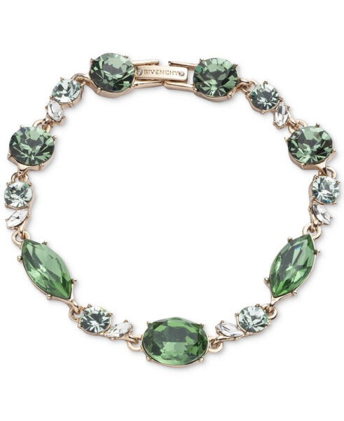 Crystal Stone Link Flex Bracelet