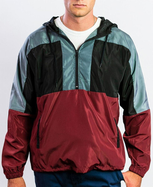 Men's Hooded Lightweight Windbreaker