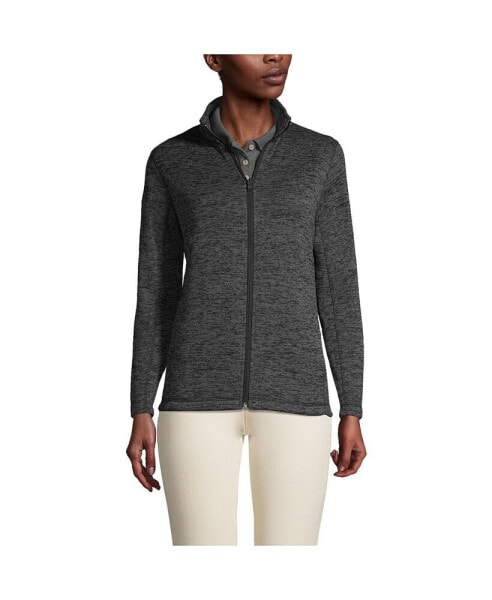 Women's Sweater Fleece Jacket