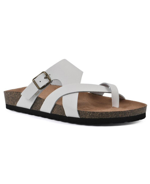Women's Graph Footbed Sandals