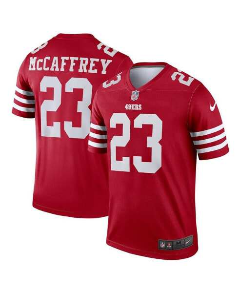 Men's Christian McCaffrey Scarlet San Francisco 49ers Legend Jersey