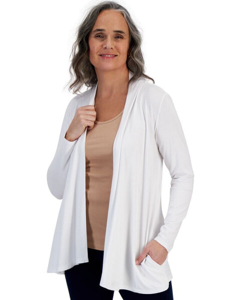 Women's Open-Front Knit Cardigan, Created for Macy's