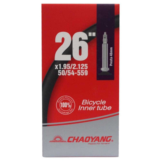 Велокамера CHAOYANG Standart Tube FV48 26 х 1.75-2.125