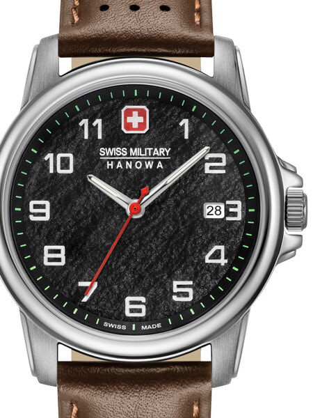 Часы наручные швейцарские Swiss Military Hanowa 06-4231.7.04.007 Rock 39мм 5ATM