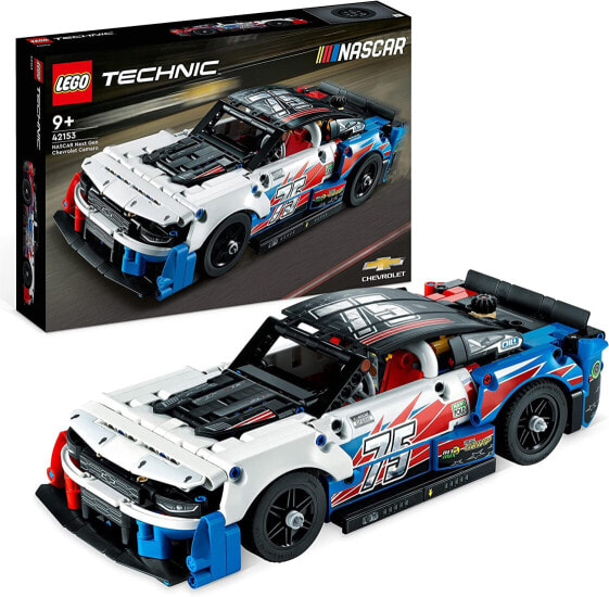 LEGO Technic NASCAR Next Gen Chevrolet Camaro ZL1 Model Car Kit, Racing Vehicle Toy, Collectible Motorsport Kit 42153