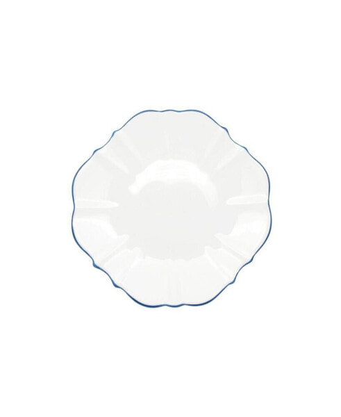 Amelie Royal Blue Rim 8.5" Salad Plate