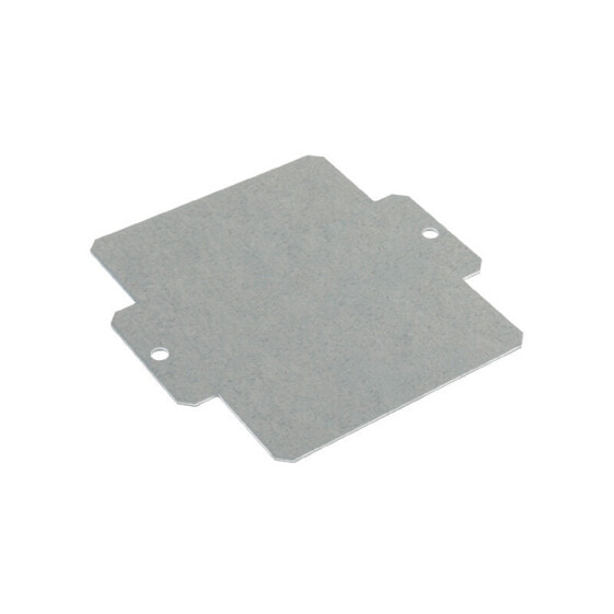 Weidmüller MOPL K41 STAHL - Mounting plate - Silver - Galvanized steel - 109 mm - 2 mm - 104 mm