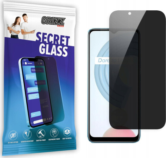 GrizzGlass Szkło prywatyzujące GrizzGlass SecretGlass Realme C21