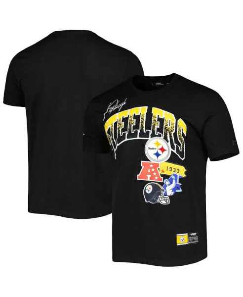 Men's Black Pittsburgh Steelers Hometown Collection T-shirt