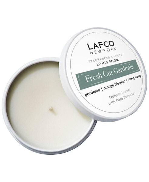 Fresh Cut Gardenia Living Room Classic Candle, 6.5-oz.