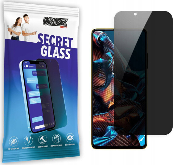 GrizzGlass Szkło prywatyzujące GrizzGlass SecretGlass Xiaomi POCO X5 Pro