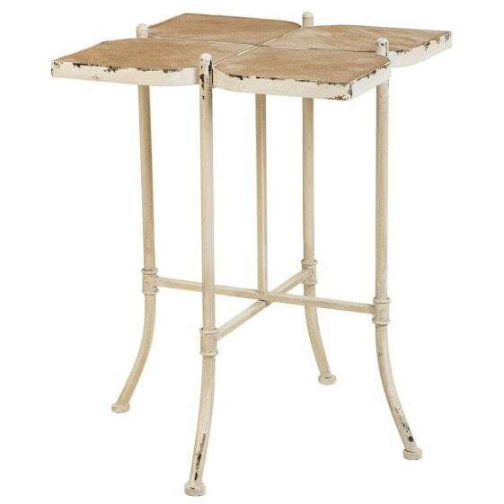 Centre Table Alexandra House Living White Metal Fir wood MDF Wood 48 x 66 x 48 cm