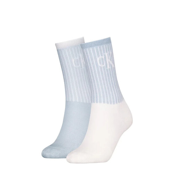 CALVIN KLEIN 701229467 crew socks 2 units