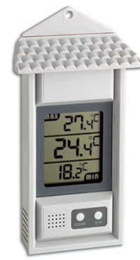 Метеостанция TFA 30.1039 - Electronic environment thermometer - Outdoor - Digital - White - Plastic - Wall