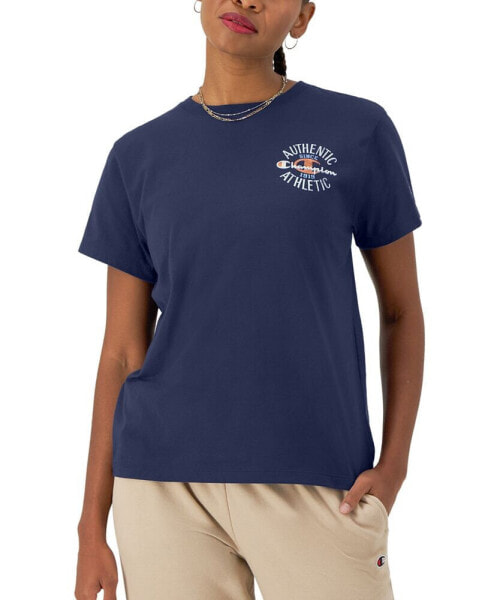 Women's Crewneck Classic Graphic Short-Sleeve T-Shirt