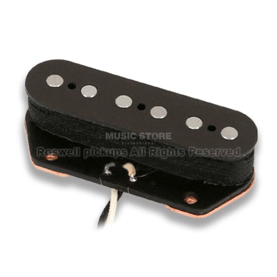 Roswell Pickups TEA Vintage Alnico V Rod Bridge Black