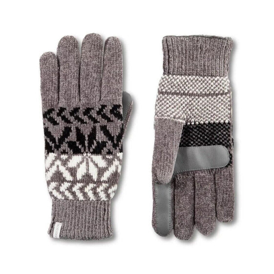 Isotoner Women’s Chenille Snowflake Gloves - 30423