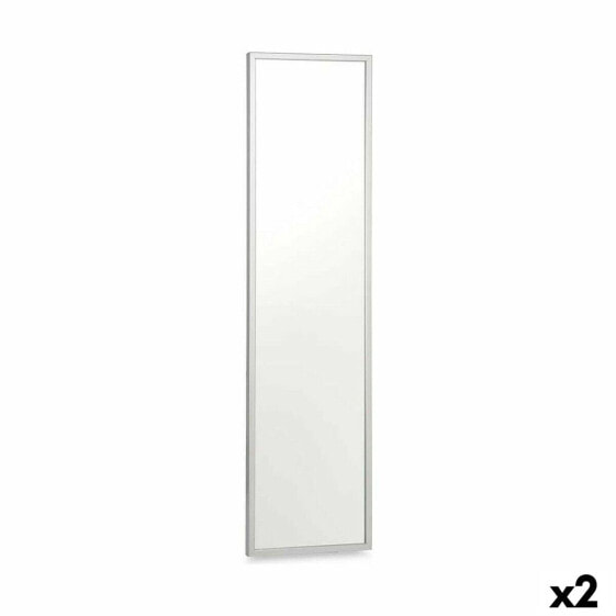 Настенное зеркало 30 x 120 cm Серебристый Деревянный MDF (2 штук)