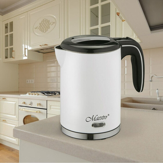Электрический чайник Feel-Maestro MR030 Белый Бежевый Бронзовый Нержавеющая сталь 1500 W 1,2 L 1,7 L 2200 W
