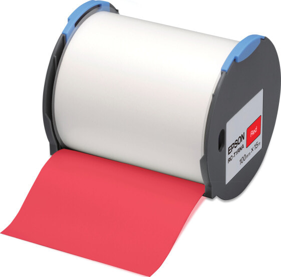 Epson RC-T1RNA 100mm Red Tape - Red - 10 cm - 15 m - 1 pc(s) - 120 mm - 105 mm