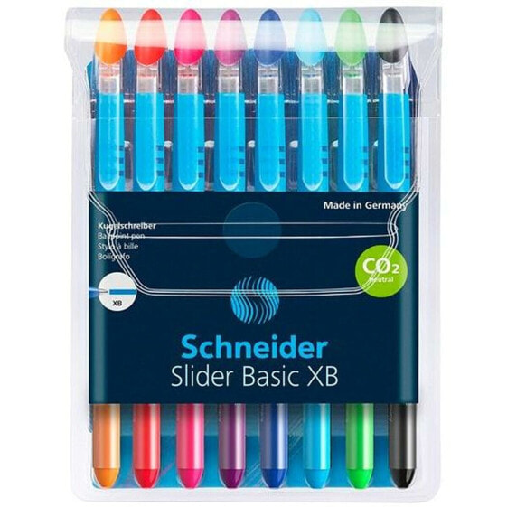 Набор ручек Schneider Slider Basic XB 8 Предметы Разноцветный