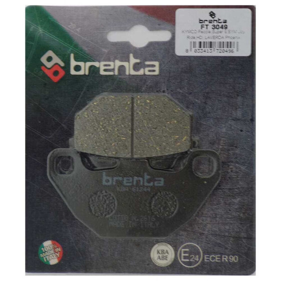 BRENTA MOTO 3049 organic rear Brake Pads