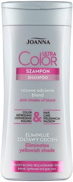 Shampoo für rosa Farbtöne für blondes, aufgehelltes und graues Haar