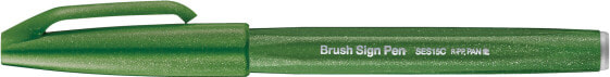 Pentel Brush Sign - Fine - 1 colours - Green - Brush tip - 0.5 mm - 2 mm