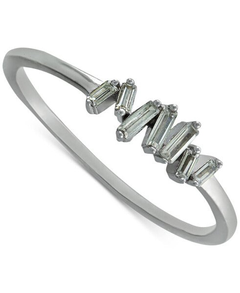 Cubic Zirconia Baguette Cluster Ring, Created for Macy's