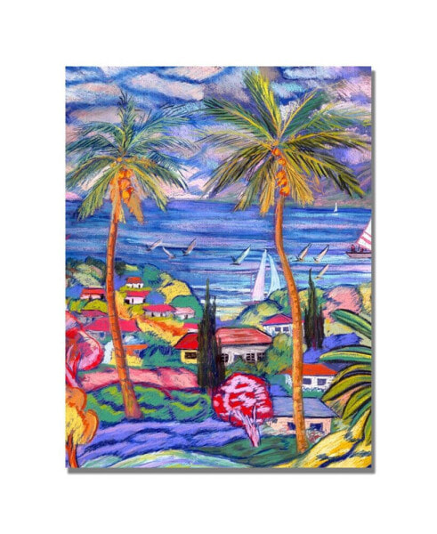 Manor Shadian 'Hawaii Wind Surf' Canvas Art - 32" x 24"