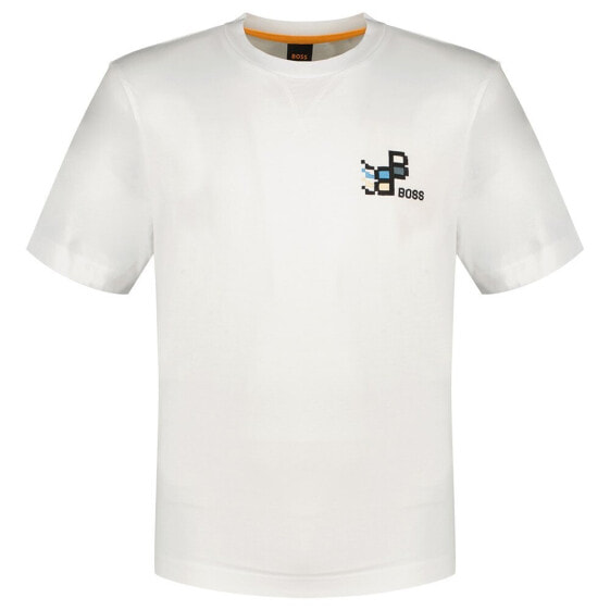 BOSS Glitch Logo 10249510 short sleeve T-shirt