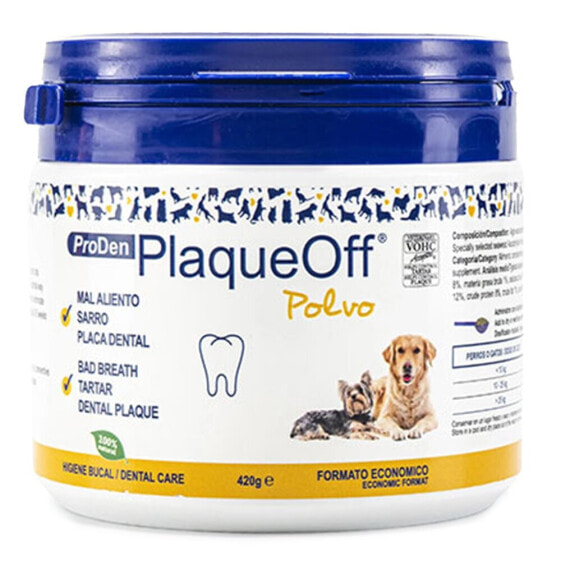 SWEDENCARE Plaqueoff Powder 420g Pet Toothpaste