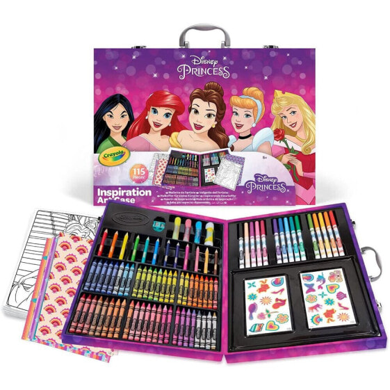 CRAYOLA Princess Disney Briefcase Paintings