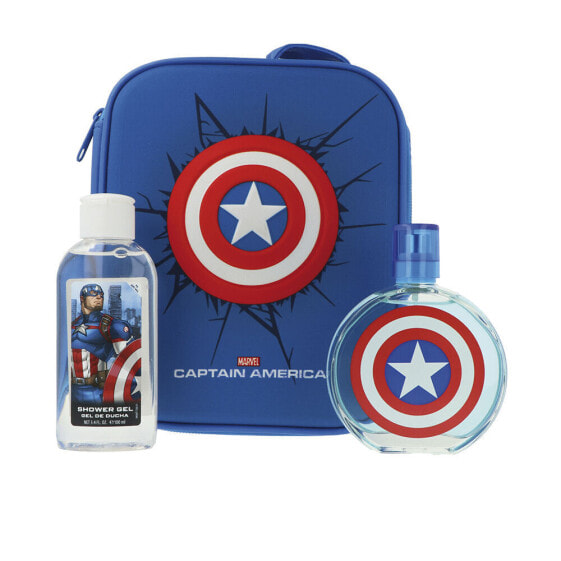Туалетная вода и гель для душа Cartoon Captain America 2 шт.