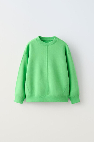 Мягкая плюшевая толстовка для девочек ZARA Basic Plush Sweatshirt