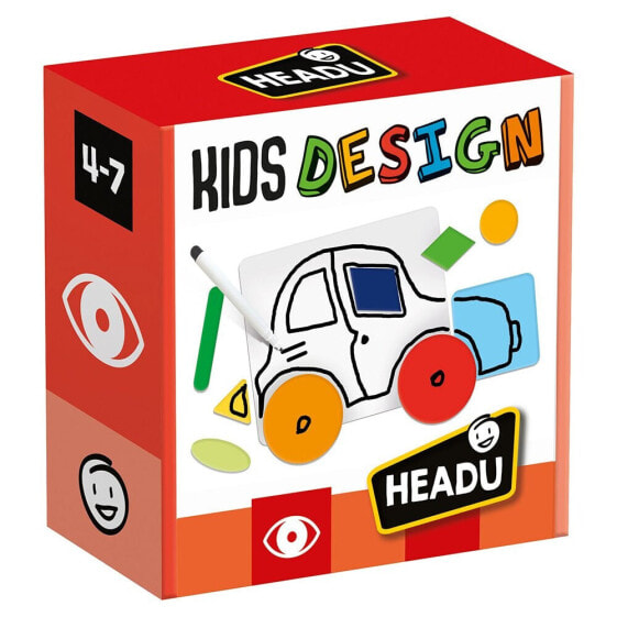 Развивающая игра Headu Kids Design для детей