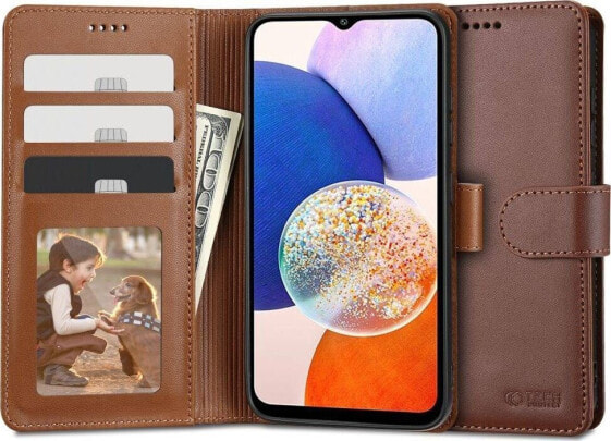 Tech-Protect Etui Tech-protect Wallet Samsung Galaxy A14 5G Brown