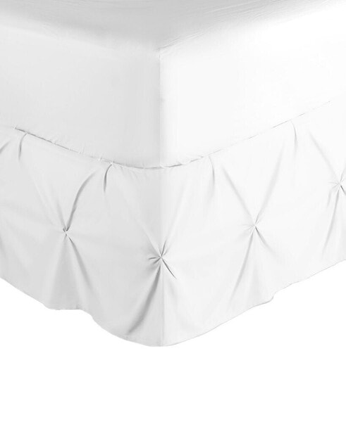 Bedding 14" Tailored Pinch Pleated Bedskirt, Queen