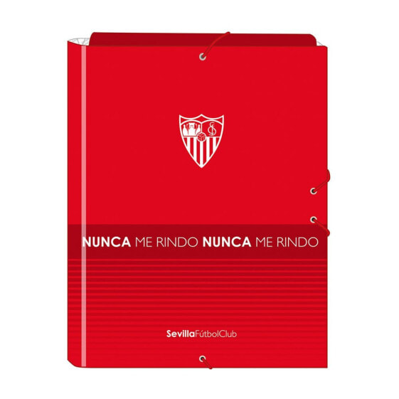 SAFTA Sevilla FC Corporative Folio Cardboard Binder With Flaps Folder