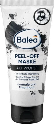 Gesichtsmaske Peel-Off mit Aktivkohle, 100 ml