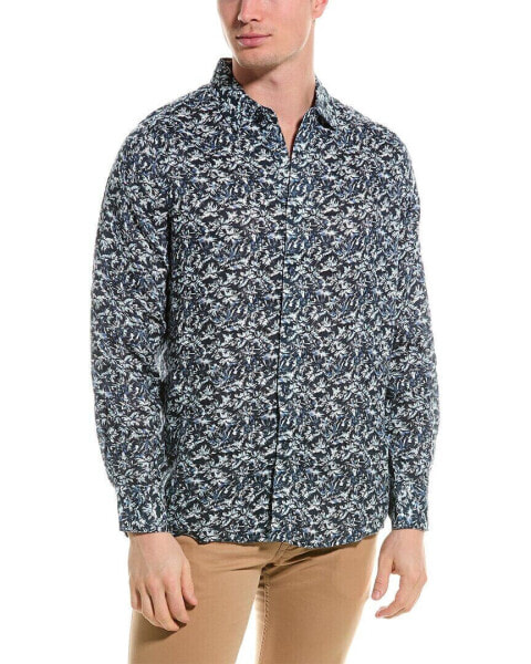 Рубашка Raffi Tropical Floral Printed Linen  Men's